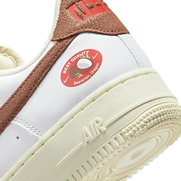 Nike Dames basketbalschoen, kokosnoot