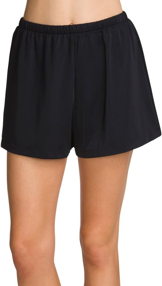 Maxine of Hollywood Womens 2" Loose Fit Mid Rise Swim Shorts