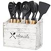 Kitchen Utensil Holder Organizer with 2 Compartments,Wood Flatware Silverware Organizer Rustic Farmhouse Utensil Caddy for Countertop Decor,Wall Mounted Kitchen Organizer and Storage Cutlery Caddy… Kitchen Utensil Holder Organizer with 2 Compartments,Wood Flatware Silverware Organizer Rustic Farmhouse Utensil Caddy for Countertop Decor,Wall Mounted Kitchen Organizer and Storage Cutlery Caddy…