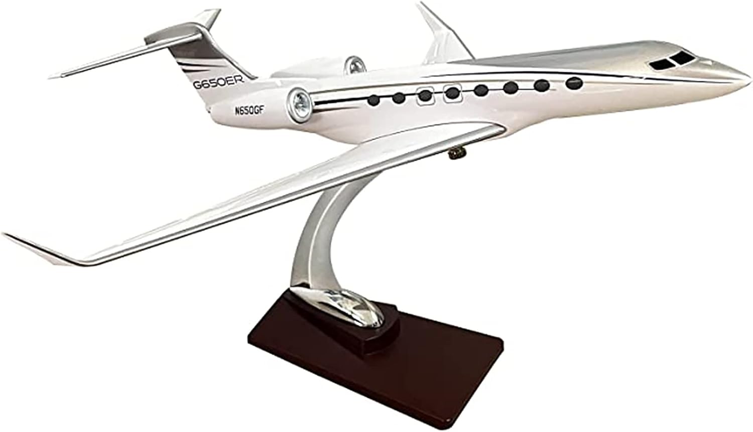 Gulfstream G650 Resin Model Private Jet 12.2" Aviation Airliner 1100