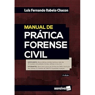 Capa do livro Manual de Prática Forense Civil - 8ª Edição 2021
