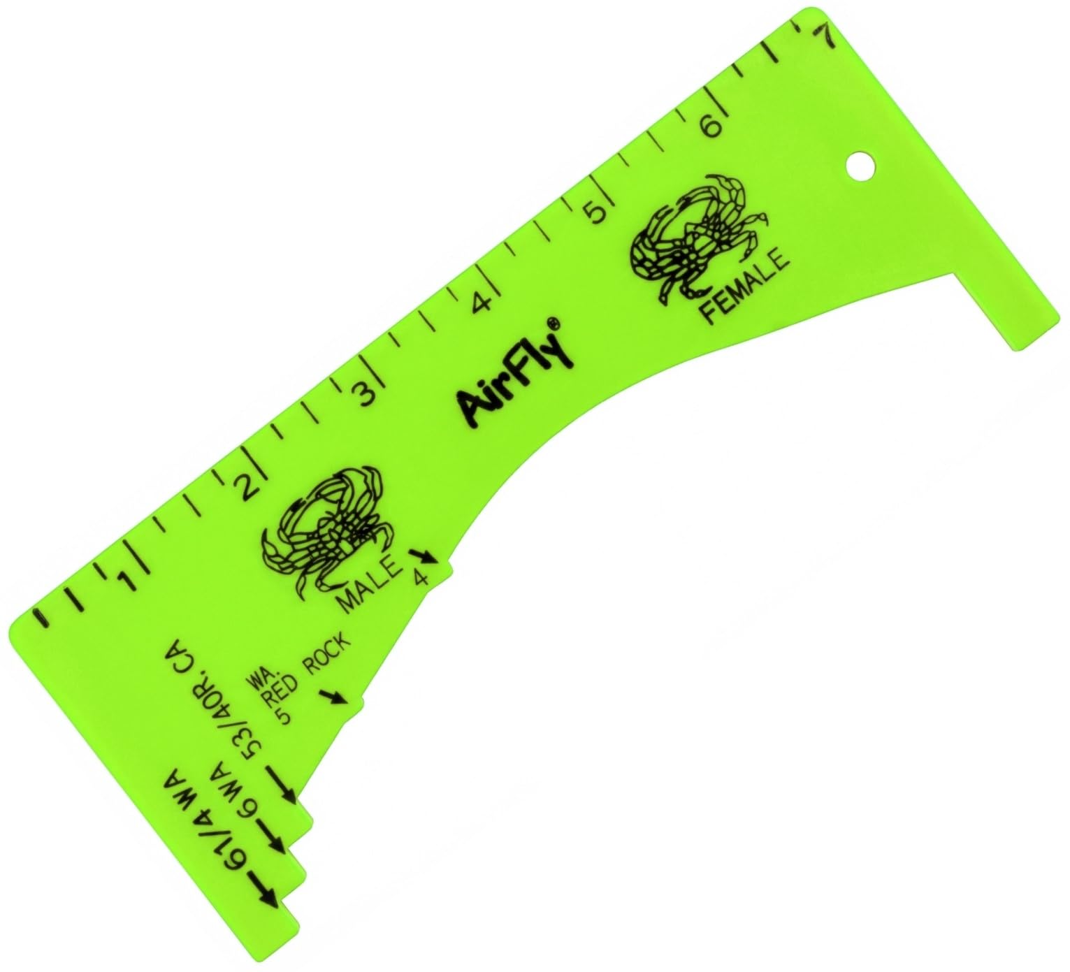 AirFly Crab Gauge, 5 Openings, Dungeness, Rock &amp; Blue Crab