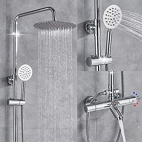 Robinet de douche thermostatique LWX avec régulateur de bain