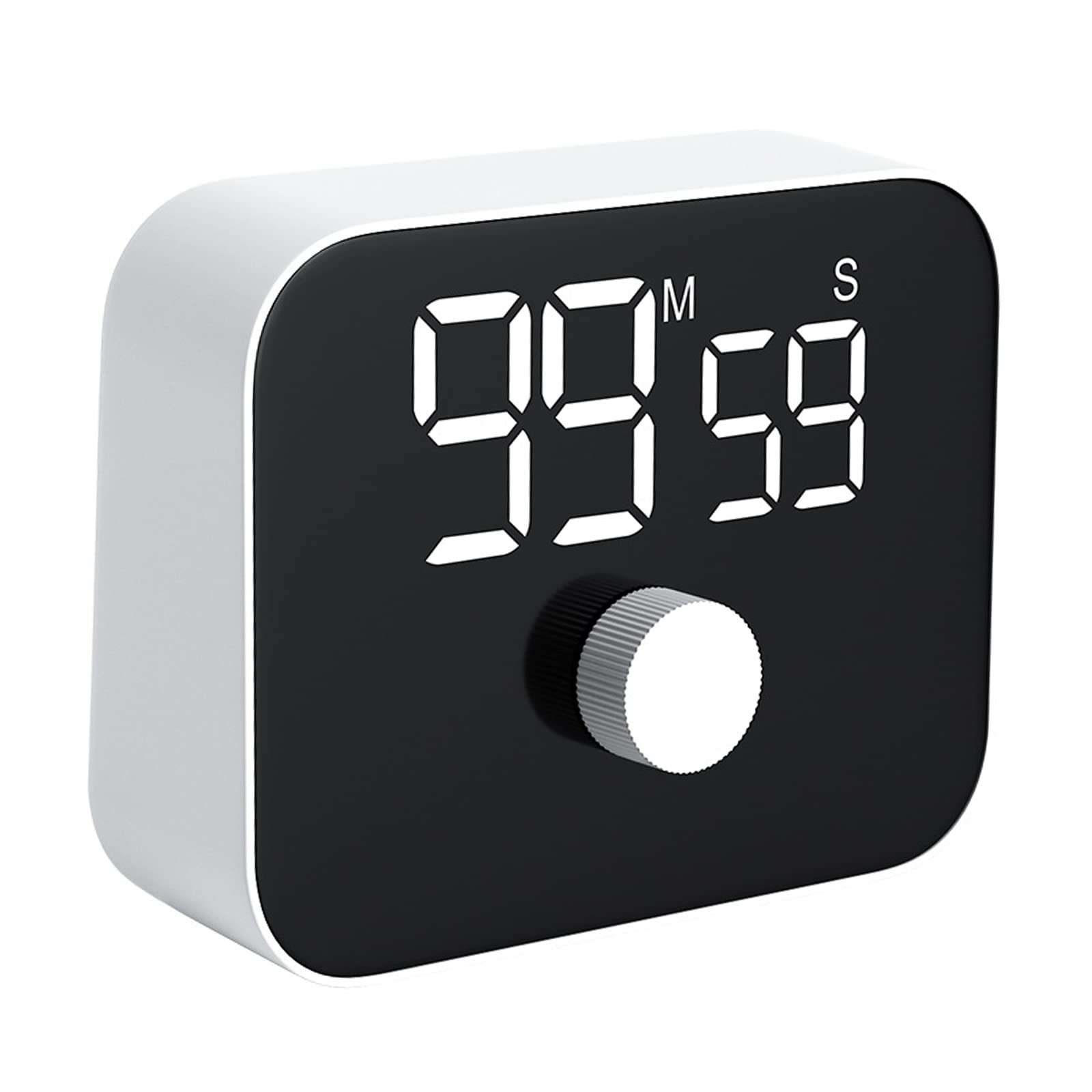 carotoe Regulated Rotary Timer Silent Hangable Timer Rotatable Household Supplies for Restaurant Kitchen School Teaching Silent for Kids
