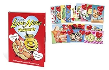 Paperback Archie McPhee Love Note Postcards Book