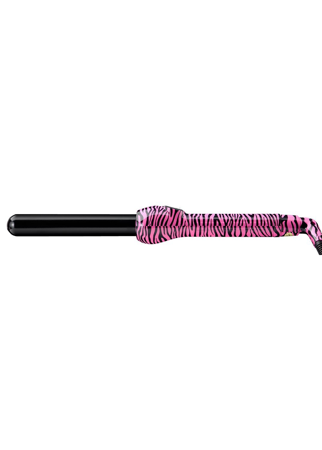 Pink Zebra Jose Eber 25mm Curling Wand Jose Eber Clipless Curling