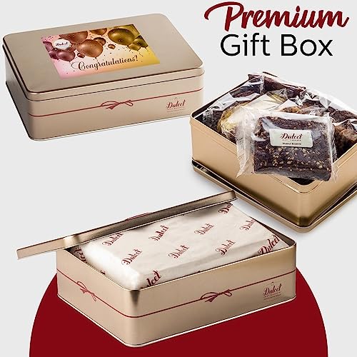Dulcet Gift Basket Congratulations Classic Old Fashioned Gift Tin Box Assorted Gourmet Treats Ideal Gift for Men, Women, Family, and, Friends. - Image 4