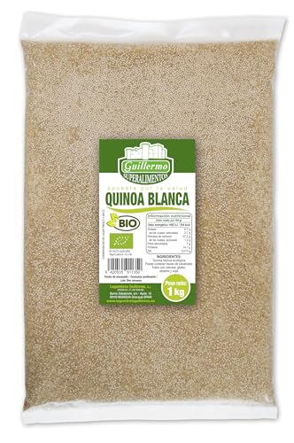 Guillermo | Quinoa blanca BIO - Bolsa 1 kg. | Origen ecológico | Alto poder nutricional | Rica en hierro