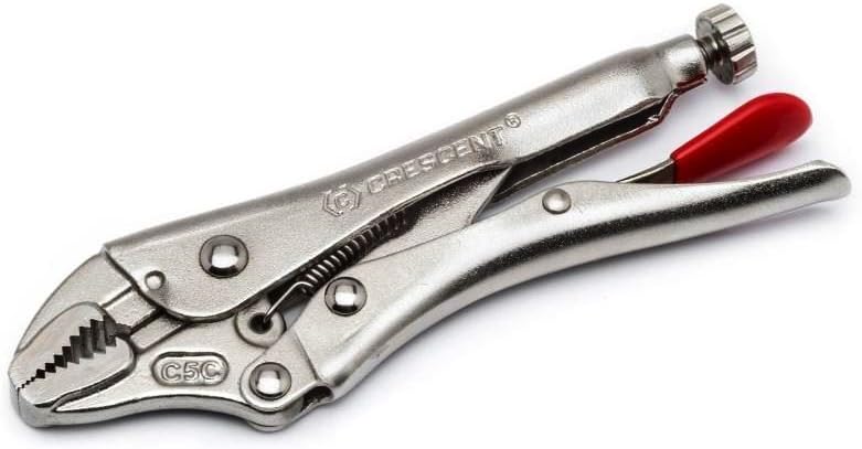 Crescent 7" Straight Jaw Locking Pliers - C7SVN , Red