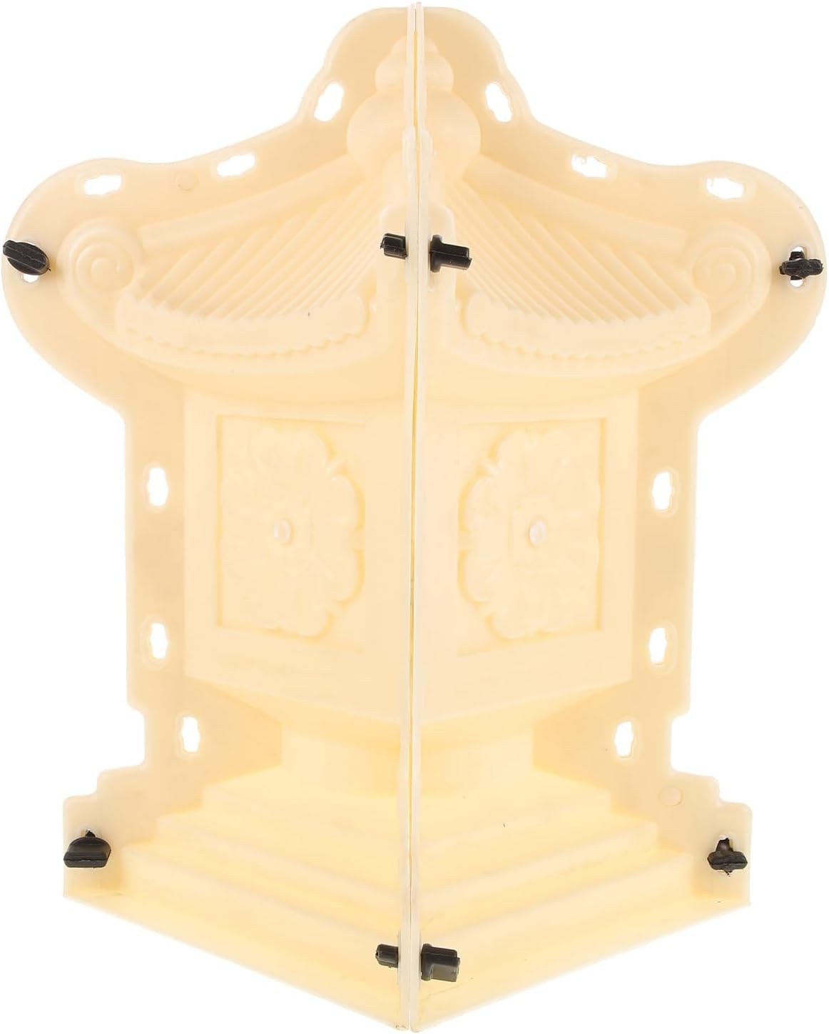 VANZACK Roman Column Concrete Mold - Plastic Cement Casting Mould for Garden Fence, Balcony Guardrail & DIY Statue Decor