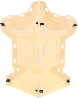 VANZACK Roman Column Concrete Mold - Plastic Cement Casting Mould for Garden Fence, Balcony Guardrail & DIY Statue Decor