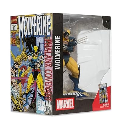 McFarlane Toys - Marvel Wolverine 1:10th Scale Collectible with Scene (Wolverine #85)