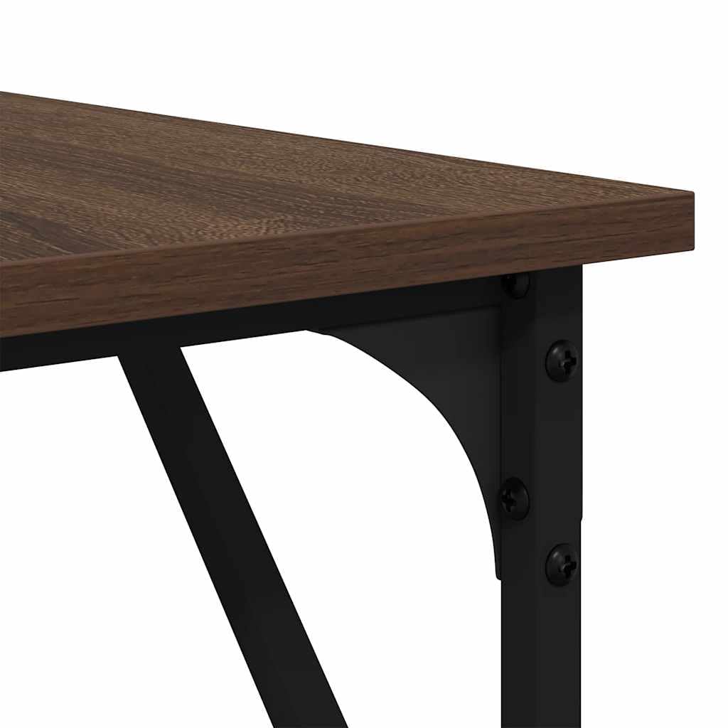 Scrivania Angolare a L 149x149x75 cm in Legno Multistrato | Ottimizza lo spazio nel tuo studio con questo tavolo angolare in stile industriale dotato di piedini regolabili.