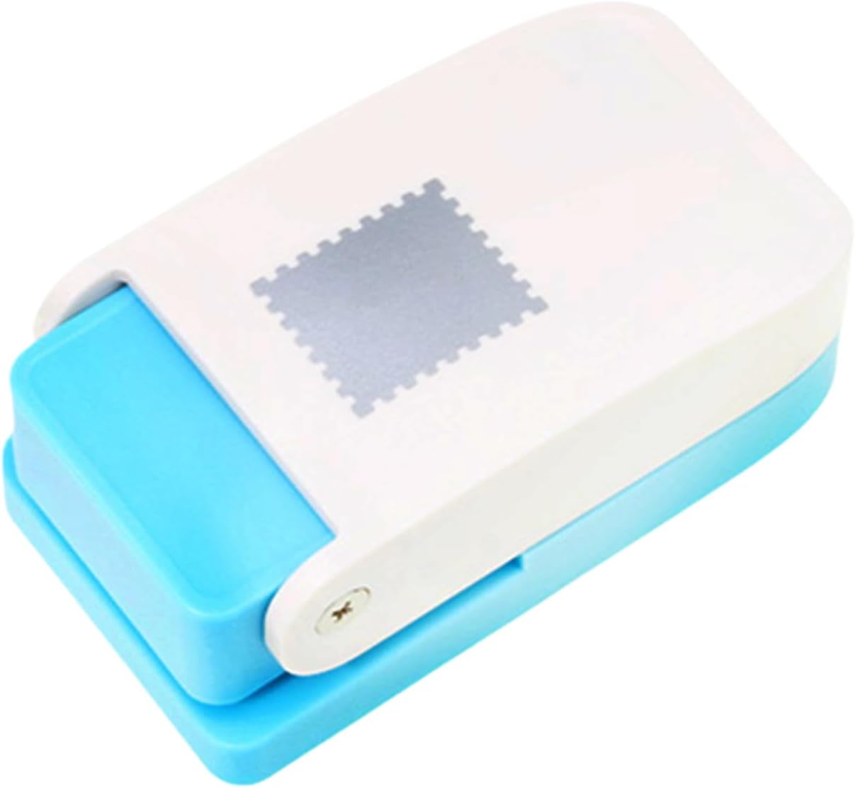 Square Puncher | Heavy Duty Large Multifunctional | Scrapbook Craft Stamp Hole Punch - for Cardboard Scrapbook Postage Envelope Labels Wrapping Card Making Crafting