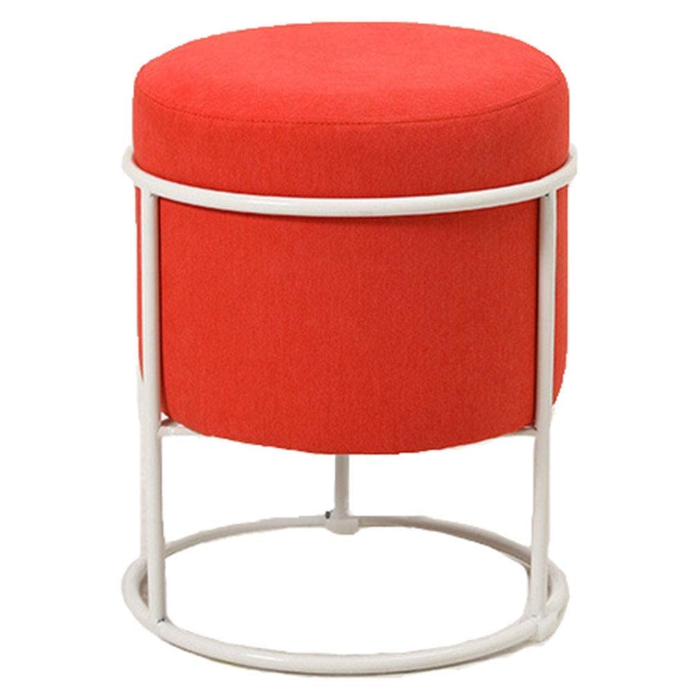 Tabouret à cadre en fer confortable pour éviter de lacer vos chaussures debout