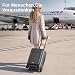 COOLIFE Handgepäck Koffer mit Laptopfach, 46L–52L Erweiterbar, 55x40x25cm