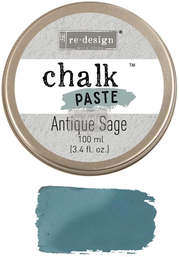 Prima Marketing Inc. REDESIGN CHALK PASTE, Antique Sage