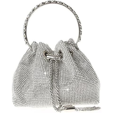 COAIMANEY Rhinestone Clutch Evening Bag Cover