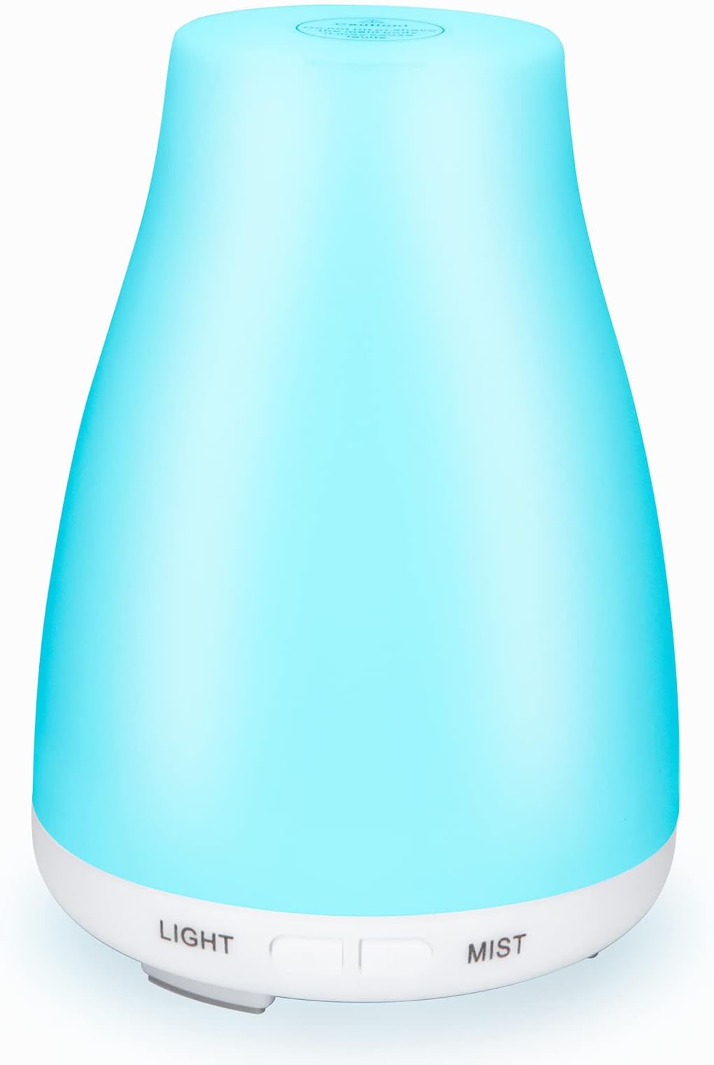 100ML Essential Oil Diffuser, Ultrasonic Cool Mist Aromatherapy Scented Oil Diffusers Humidifier, Waterless Auto-Off and 7 LED Light Colors for Bedroom, Yoga, SPA, Baby