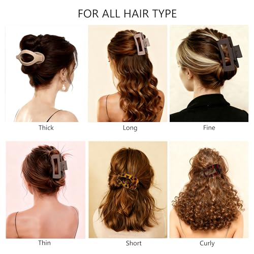 Pinzas Planas para Cabello 9PCS para Mujer miniatura 7