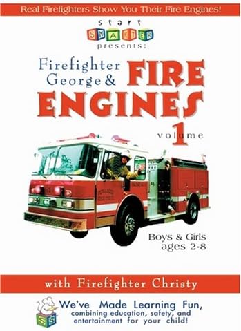 Firefighter George & Fire Engines, Fire Trucks, and Fire Safety, Volume 1