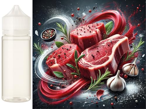 Arôme boeuf cru vegan Sasami 100 ml pour donner le vrai goût de viande aux protéines végétales