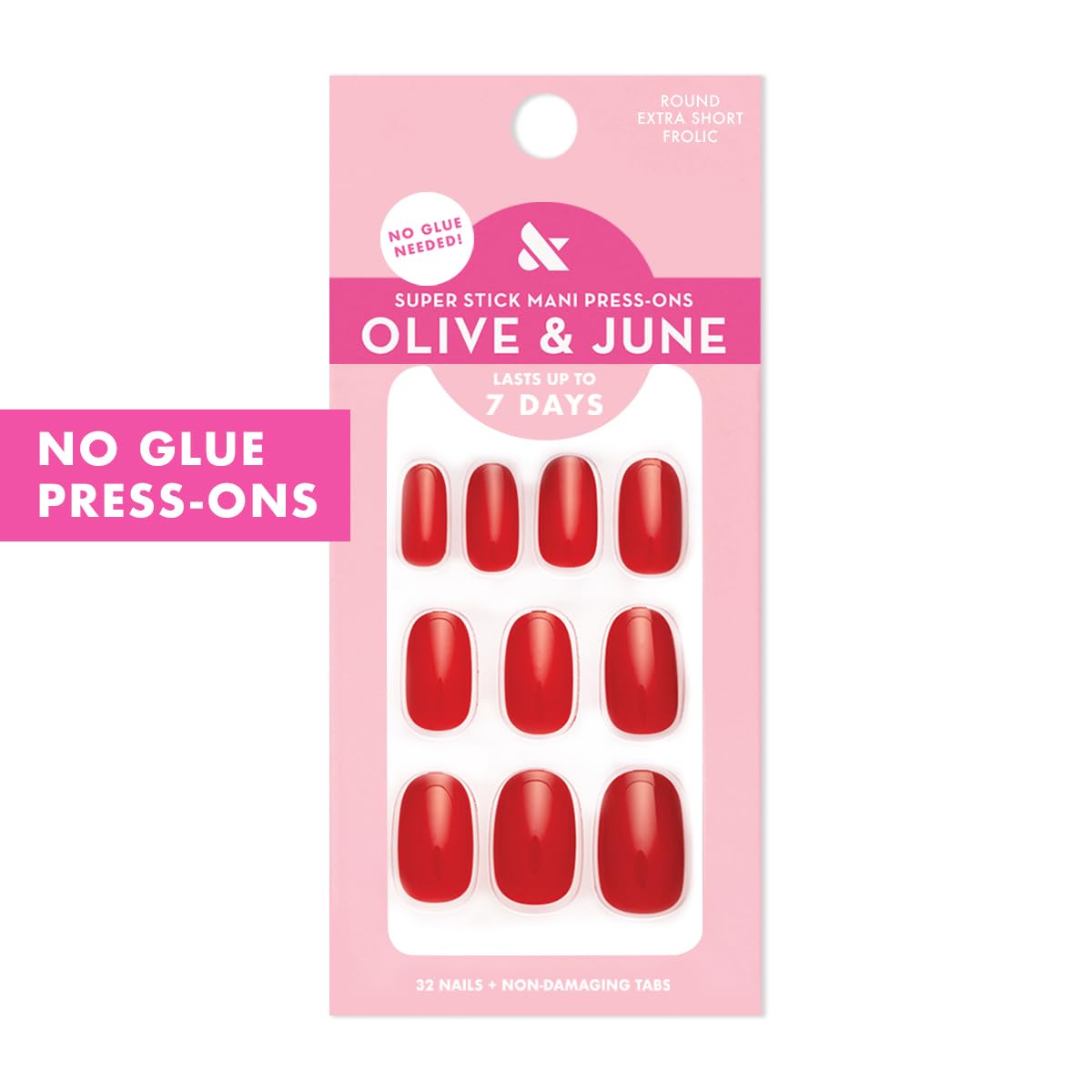 Amazon.com: Olive & June Classic Super Stick Mani Press On Nails