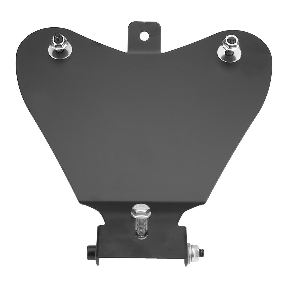 Placa base para asiento individual para motocicleta