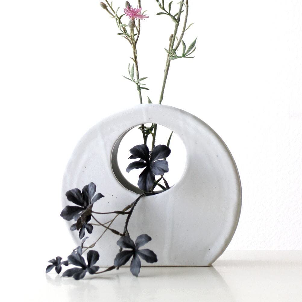 石丸陶芸【銀花作】　花瓶？酒器 ？インテリアに 酒器-通販｜うちる｜和食器・うつわのオンラインストア