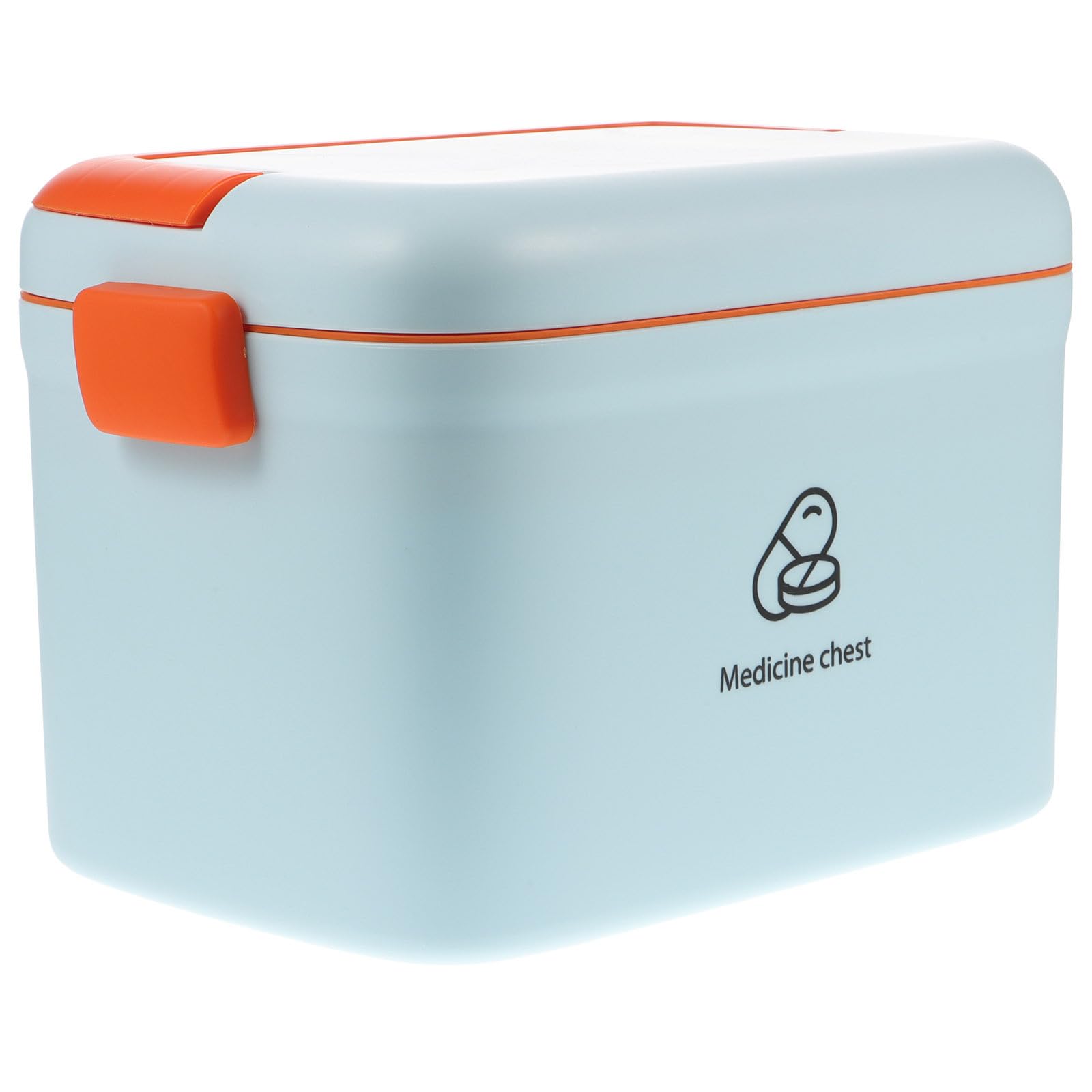 PRETYZOOM Organizador de Medicamentos Portátil para Uso en Casa y Exterior Tapa, Material PP, Fácil de Limpiar y Mantiene los Medicamentos Secos