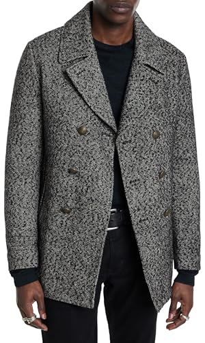 John Varvatos Men's Harden Peacoat