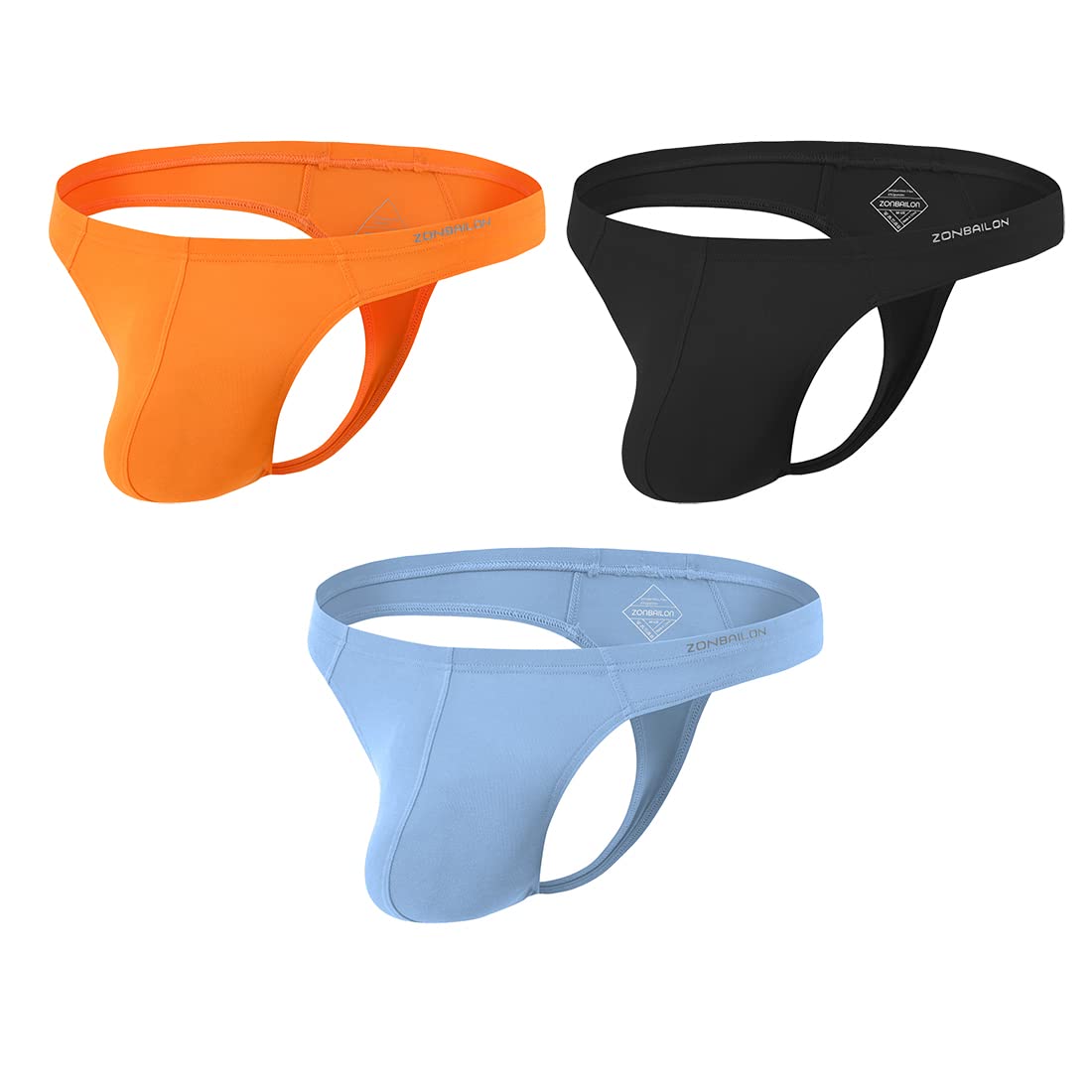 Calzoncillos para hombre, sexy, cómodos, suaves, elásticos y transpirables, con ajuste contorneado y material respetuoso con la piel