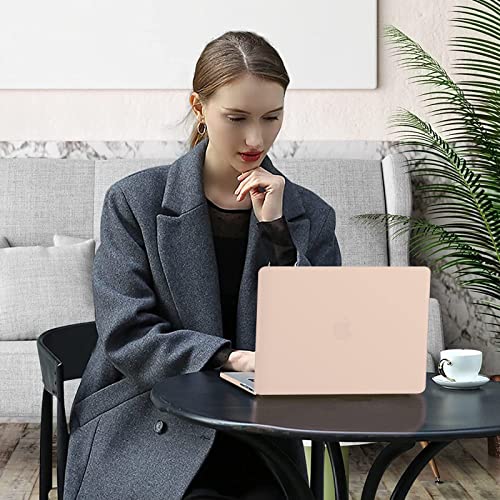 Image of MOSISO Compatible with MacBook Pro 16 inch Case 2025 2024 2023 2022 2021 M4 M3 M2 M1 A3403 A3186 A2991 A2780 A2485 Pro Max, Plastic Hard Shell&Keyboard Cover&Screen Film&Storage Bag, Camel