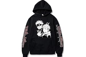 Anime Hoodie for Boys Gojo Satoru Sweatshirts Hoodie for Teens