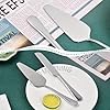 Wedding-Cake-Knife-and-Server-Set-SilverStainless-Steel-Cake-Cutting-Set2Pcs-Include-Cake-Cutter-And-Cake-Server-for-Wedding-Birthday-Parties-and-anniversary-Dishwasher-Safe tiokin Wedding Cake Knife and Server Set Silver,Stainless Steel Cake Cutting Set,2Pcs Include Cake Cutter And Cake Server for Wedding, Birthday, Parties and anniversary, Dishwasher Safe