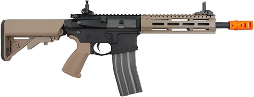 Miniatura 21 de G&G Airsoft CM16 M4 Caja de cambios de metal completo de alto rendimiento Rifle AEG de 0.236 in con RAS y grúa integrados, máquina de combate