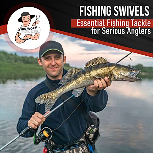 Fishing Swivels - Fishing Tackle – Saltwater Fishing Gear Fishing Equipment - Trout Fishing Gear And Equipment - Fly Fishing Accessories And Equipment #TOP5