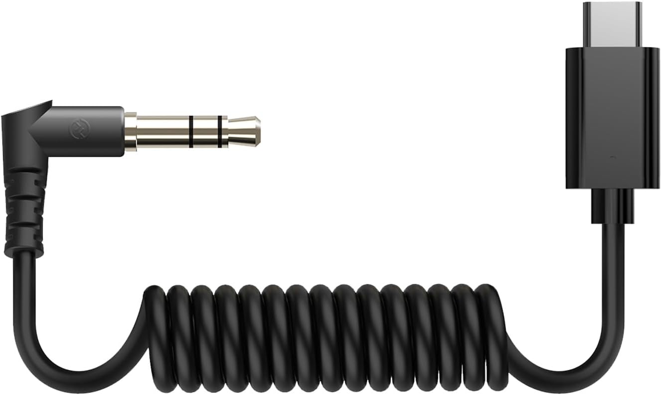 Hollyland USB C to 3.5 mm TRS Jack Cable for Lark M1/Lark 150 Wireless Lavalier Microphone syste, Compatible with iPhone 15, Android Smartphones