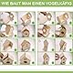 QITIXI:OU 6 Stück Vogelhaus Bausatz für Kinder, DIY Holz Vogelhaus zum Bemalen Mit Farbform, Basteln zu Bauen und Malen, DIY Set Bastelset, Vogelhäuschen Bausatz Spielzeug Geschenke