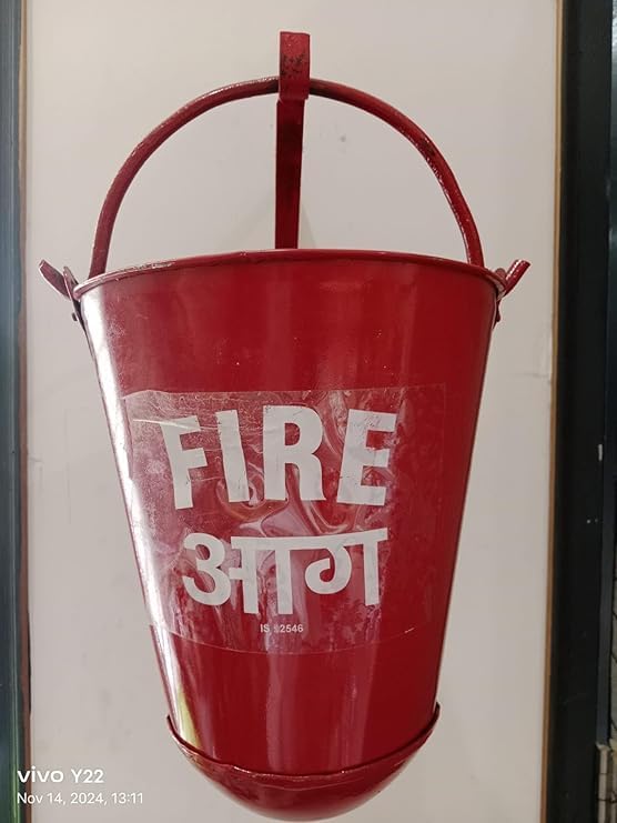 ECO FIRE 9Ltr Red Rust-Resistant Fire Safety Bucket for Fireplace – Durable Ashes Carrier & Container for Indoor/Outdoor Wood Burning-image-44