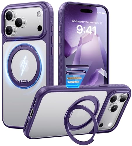 Image of iPhone 17 Pro Max Case with Stand Strong Magnetic for iPhone17 Pro Max Case