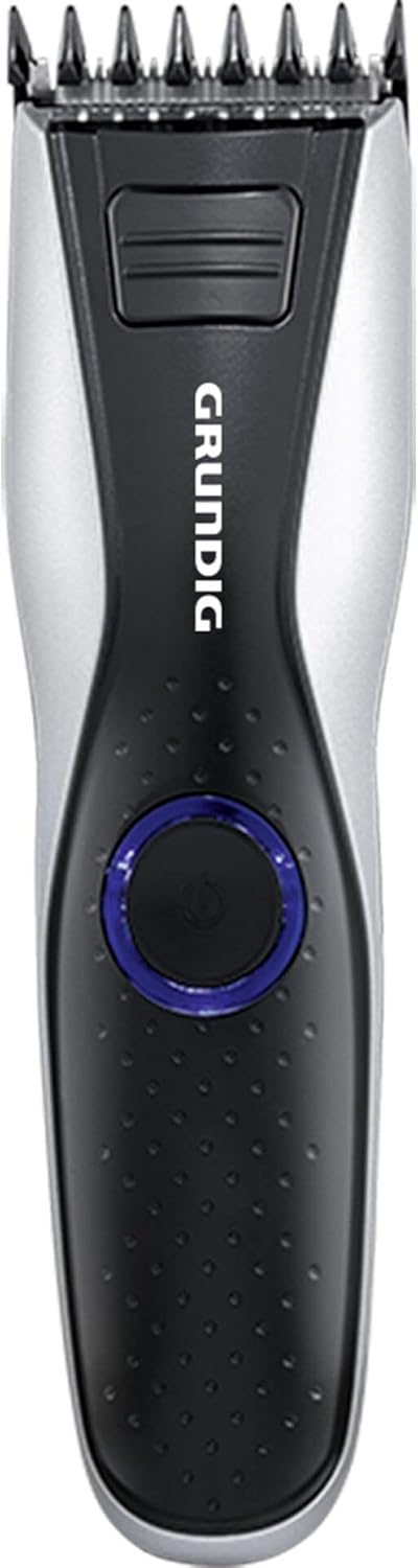 GRUNDIG MC6840 Haar- en baardtrimmer, accu/net, LED, zwart, zilver, snijlengte tot 30 mm
