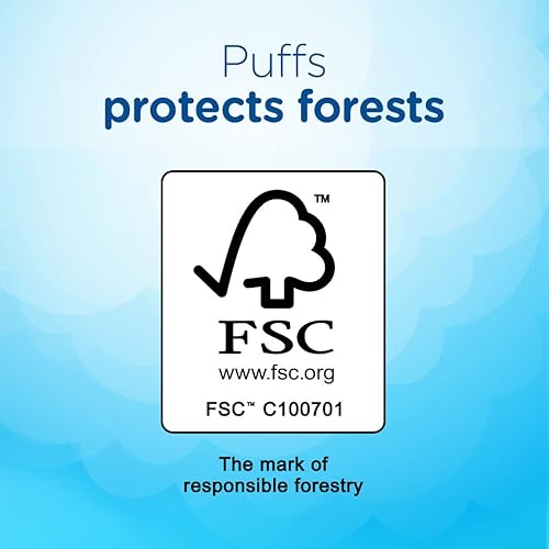 Miniatura 10 de Puffs Plus Lotion - Pañuelos faciales Vicks, 4 cubos, 48 pañuelos por caja