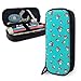 Produktbild Federmäppchen Mäppchen Crab Red Cartoon Charm Art Themed Schule Bleistiftetui Halter Tasche Office Pen Box Reißverschlusstasche Set Pu Leder Reißverschluss für Mädchen Jungen Zubehör