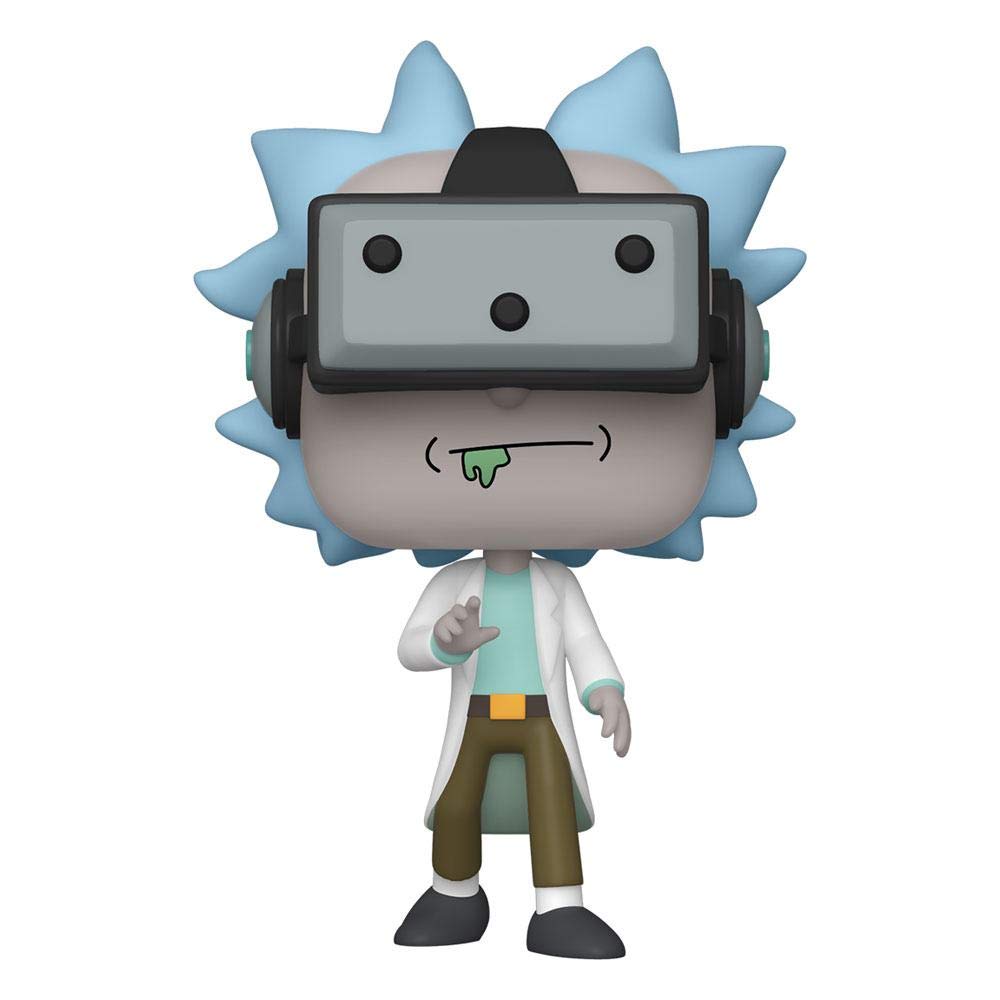 Amazon.com: Funko POP! Rick & Morty Gamer Rick Vinyl Figure 10 cm