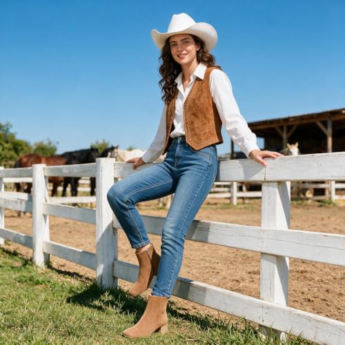 Image of Susanny High Heel Boots for Women,Womens Platform Boot Heels Sexy Round Toe Lace UP High Heels Mid Calf Boots