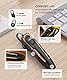 Micool Headset Bluetooth V5.0, Geräuschunterdrückung Freisprech Bluetooth Headset Handy 30 Stunden Gesprächszeit, Mute-Funktion, Sprachassistent Kabelloser Kopfhörer für LKW Fahrer (Gold)