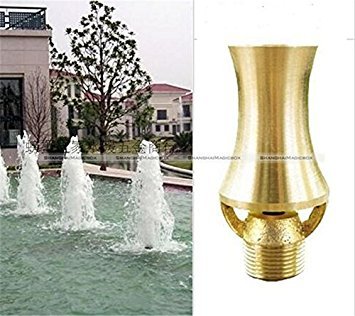 2" DN50 Brass Cascade / Cedar Style Ice Tower Snow Pine Fountain Nozzle Head