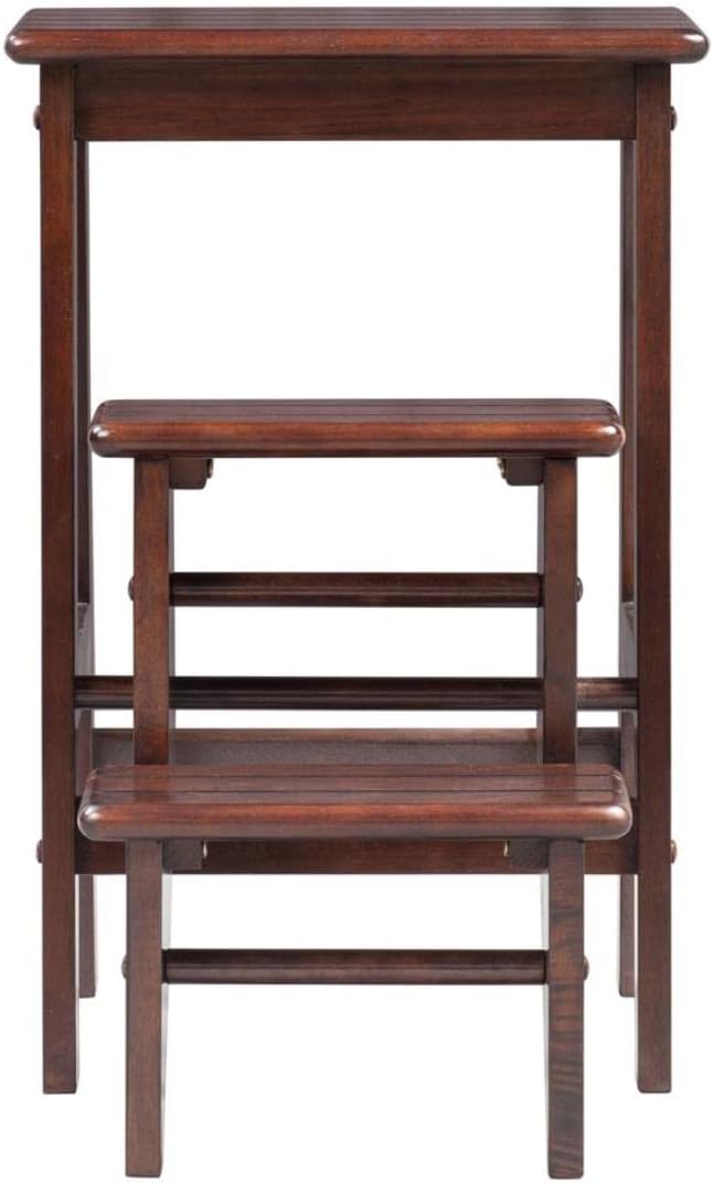 Boraam Step Stool, 24-Inch, Cappuccino