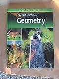 Holt McDougal Geometry Teacher's Edition 2011